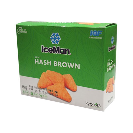 Mini Hash Brown Iceman 500 Gr