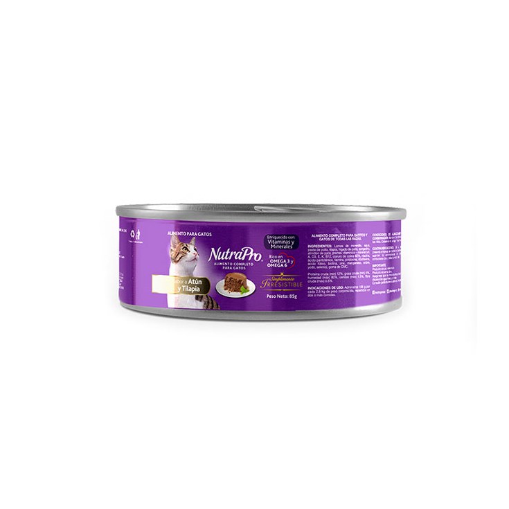 Comida Húmeda Para Gatos Sabor Atún Nutrapro