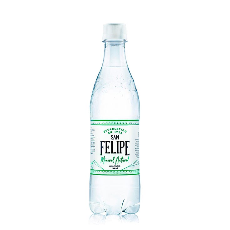 Agua Con Gas San Felipe 500 Ml 