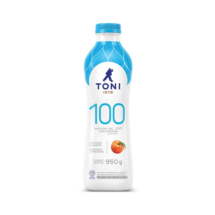 Yogurt Bebible Sabor Durazno Toni 100 950 Ml.