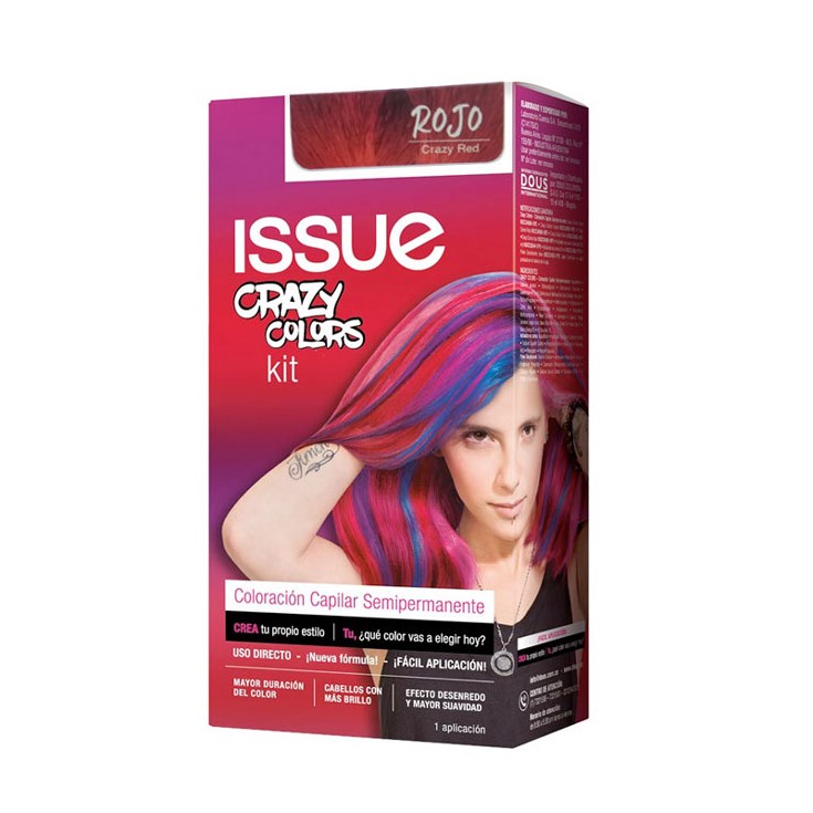 Tinte Rojo Crazy Colors Uni