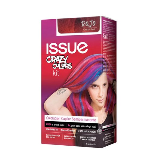 Tinte Rojo Crazy Colors Uni