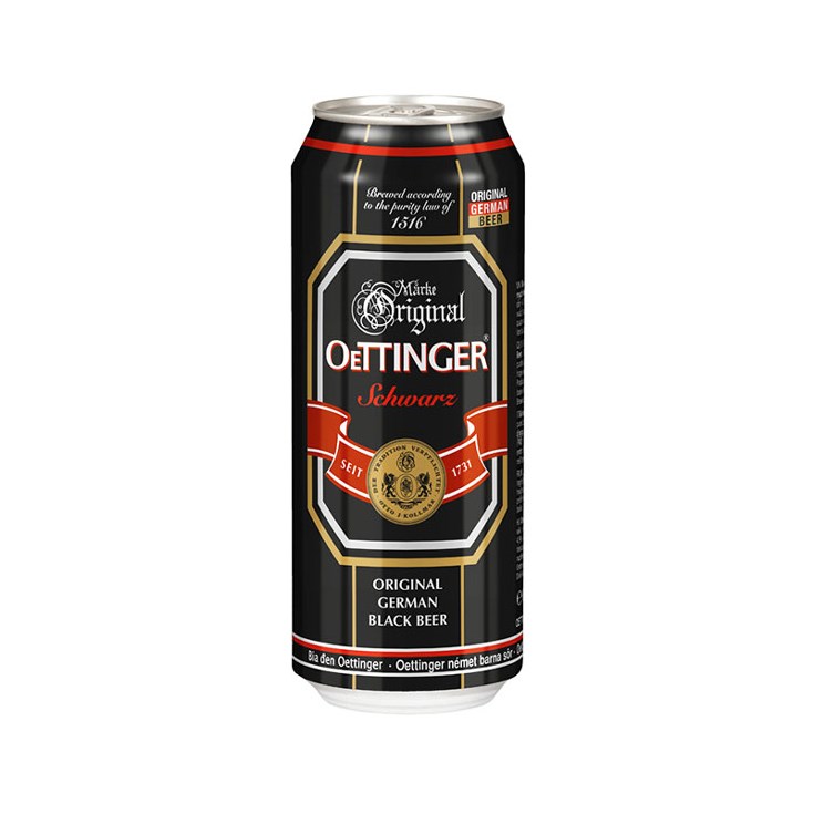 Oettinger Cerveza Schwarz 500 Ml