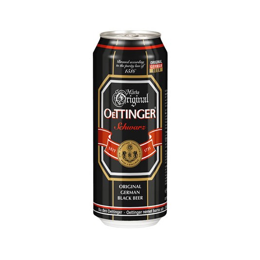 Oettinger Cerveza Schwarz 500 Ml