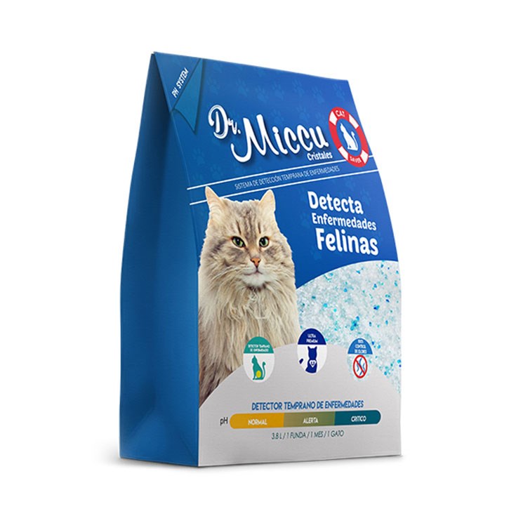 Cristales Felinos Dr. Miccu de 1.8 Kg