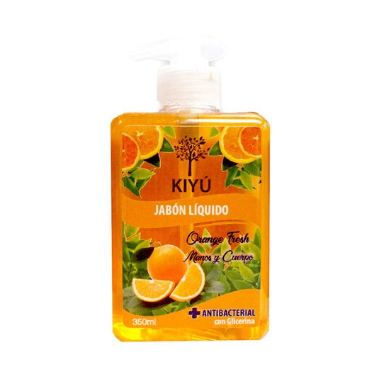 Jabon Líquido Antibacterial Orange Fresh Kiyu