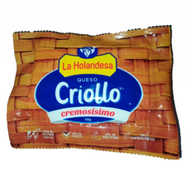 Queso La Holandesa Fresco Criollo 700 Gr