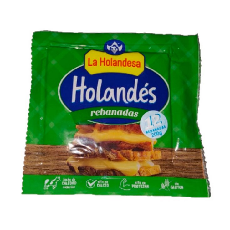 Queso Holandes La Holandesa Reb 200 Gr