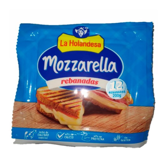 Queso Mozzarella La Holandesa Reb 200 Gr