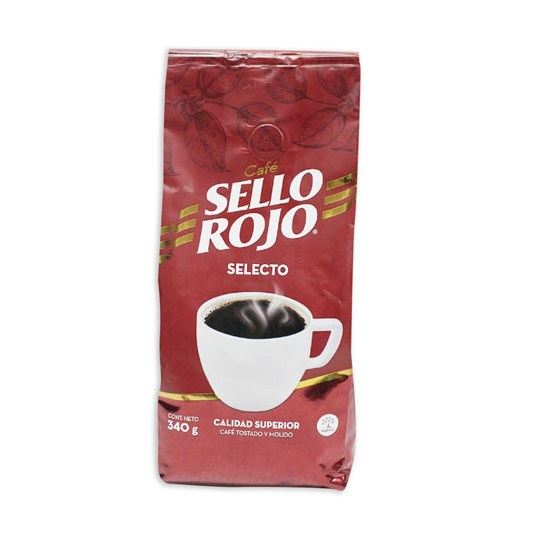 Café Selecto Funda Sello Rojo 340 Gr