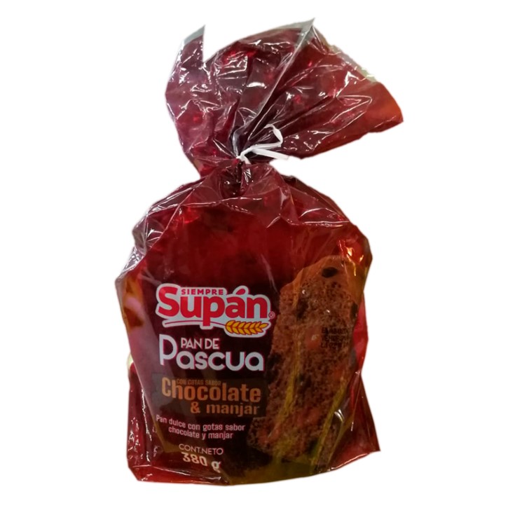 Pan De Pascua Supan Chocolate 380 Gr.