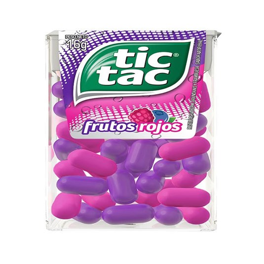 Tic Tac Frutos Rojos 16 Gr