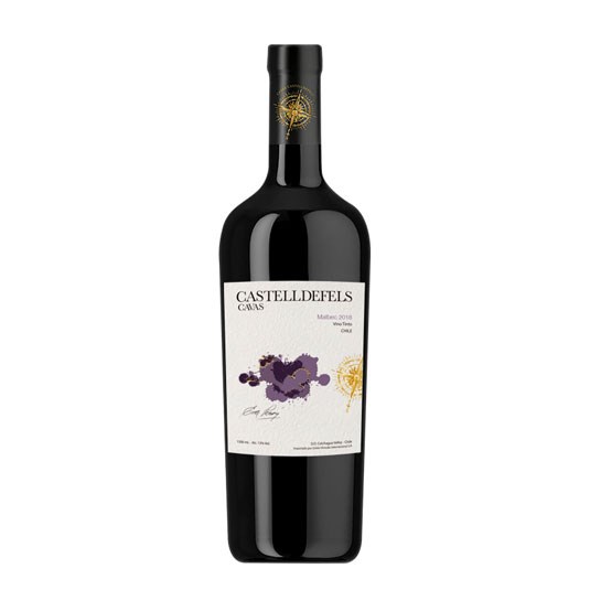 Castelldefels Cavas Vino Tinto Malbec 1.5 Lt