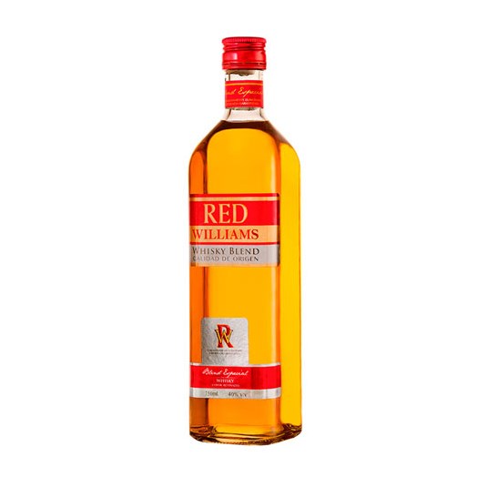 Red Williams Whisky Blend Especial 750 Ml