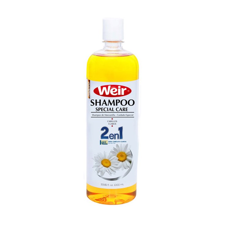 Shampoo 2 En 1 De Manzanilla Weir 1 Lt