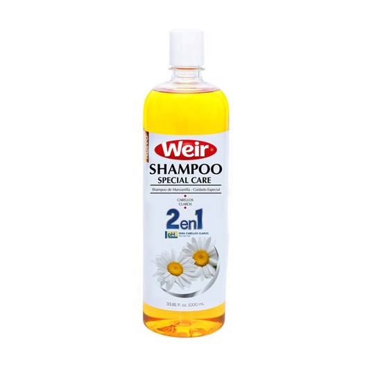 Shampoo 2 En 1 De Manzanilla Weir 1 Lt