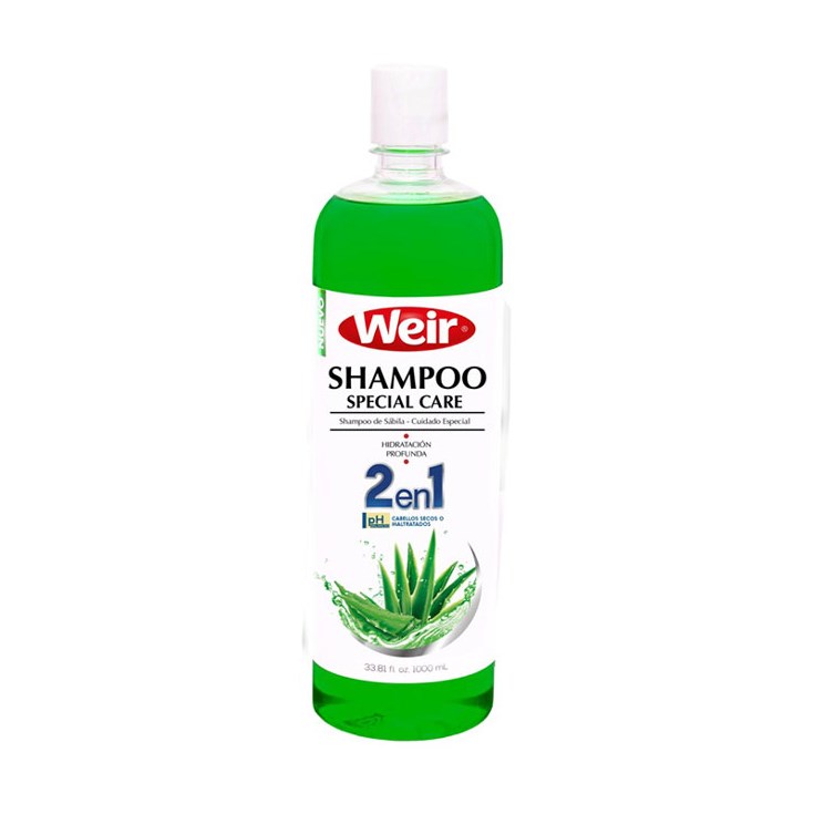Shampoo 2 En 1 Sábila Weir 1 Lt