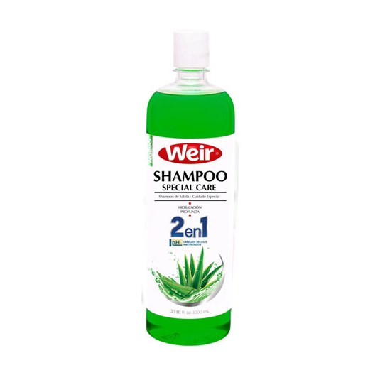 Shampoo 2 En 1 Sábila Weir 1 Lt