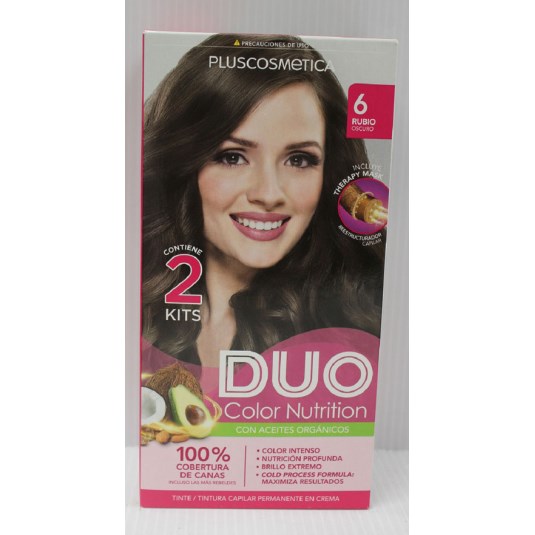 Tinte capilar permanente Duo Color Nutrition