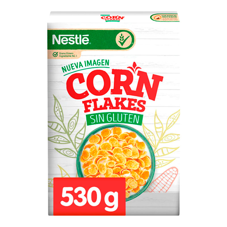 Corn Flakes Cereal Sin Gluten Nestlé 530 Gr