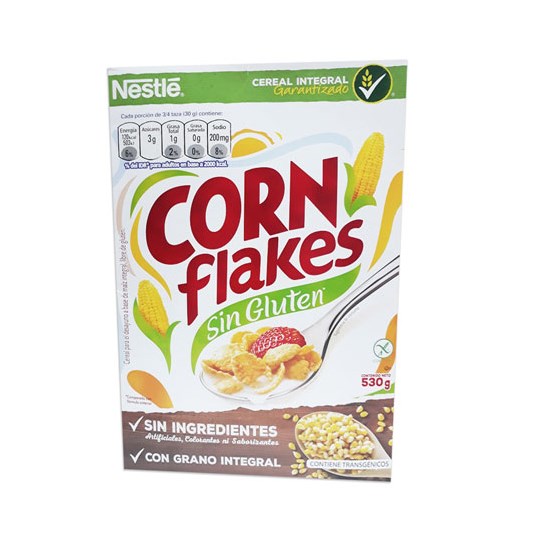 Corn Flakes Cereal Sin Gluten Nestlé 530 Gr