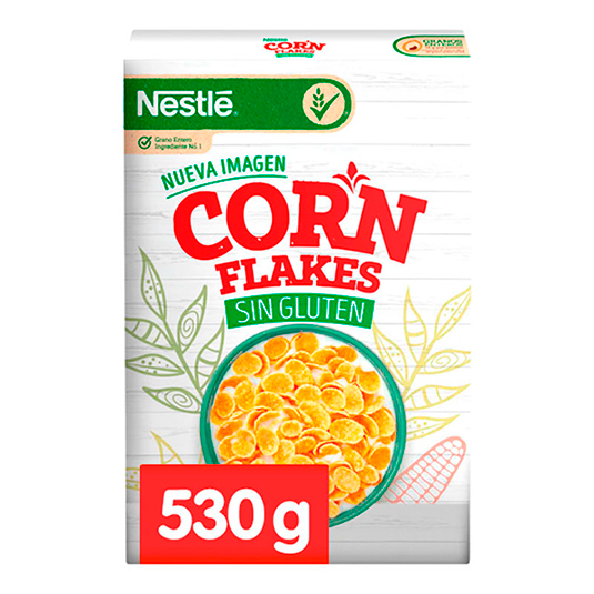 Corn Flakes Cereal Sin Gluten Nestlé 530 Gr