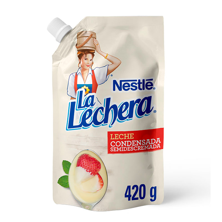 Leche Condensada Semidescremada La Lechera 420 Ml