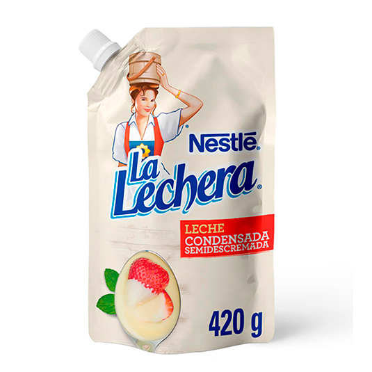 Leche Condensada Semidescremada La Lechera 420 Ml