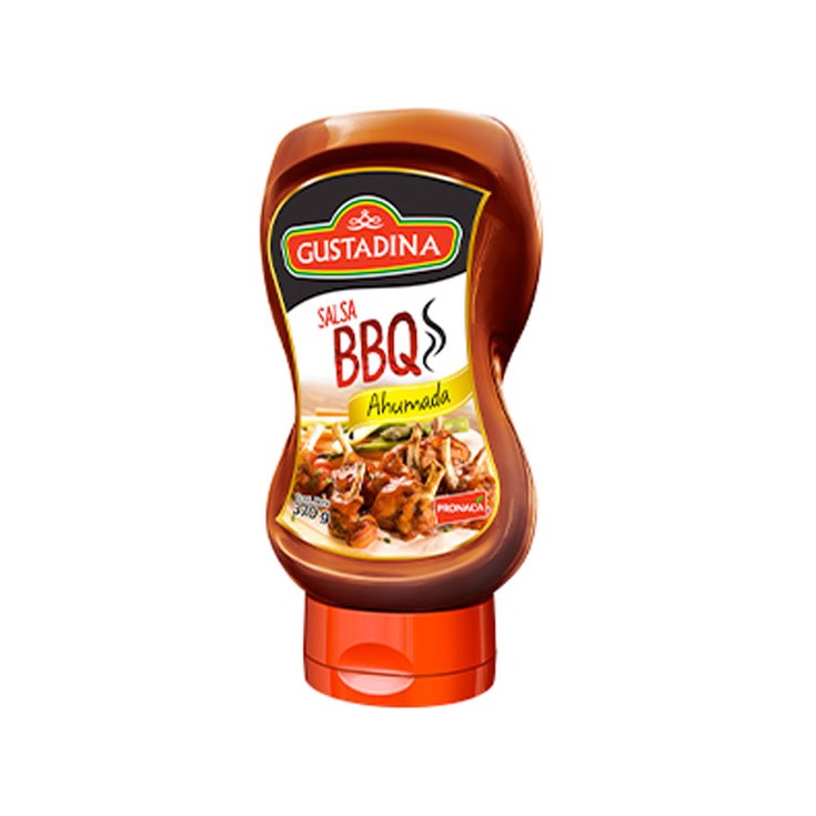 Salsa Bbq Ahumada Gustadina 370 Gr