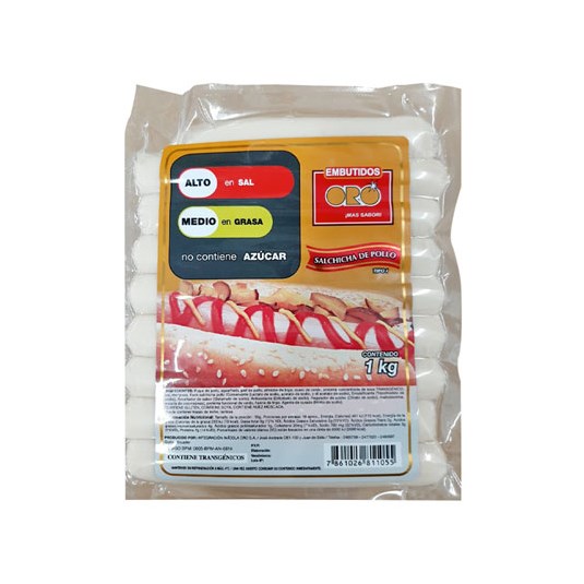 Salchicha C-18 Pollo Oro 5 Kg