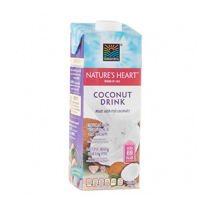Bebida Natures´s Heart Coco 946 Ml. Bebida Natures´s Heart Coco 946 Ml.
