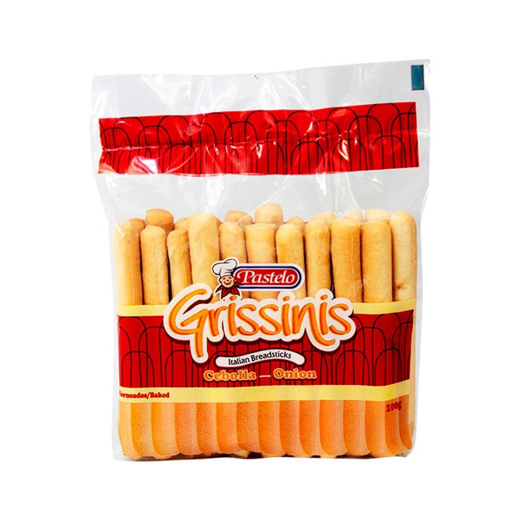 Grissinis Cebolla Pastelo 100 Gr