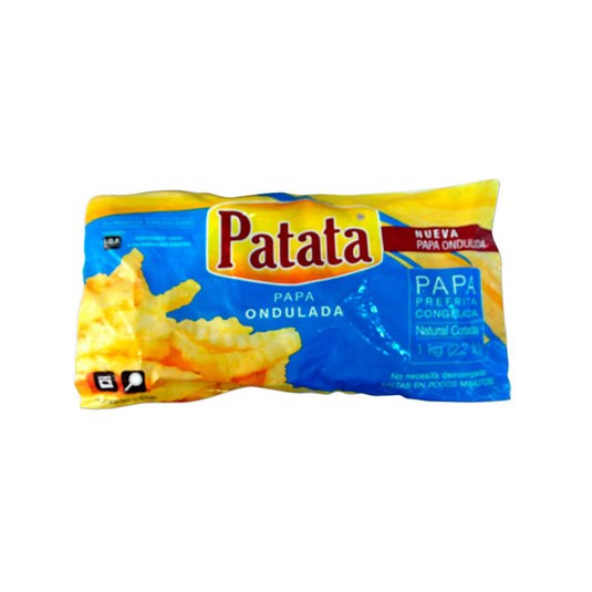 Papa Prefrita Corte Ondulada Patata 1 Kg