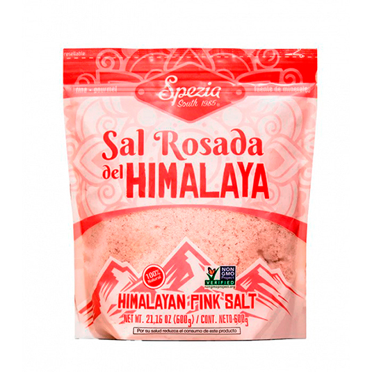 Sal Rosada Himalaya Fina Spezia 600 Gr