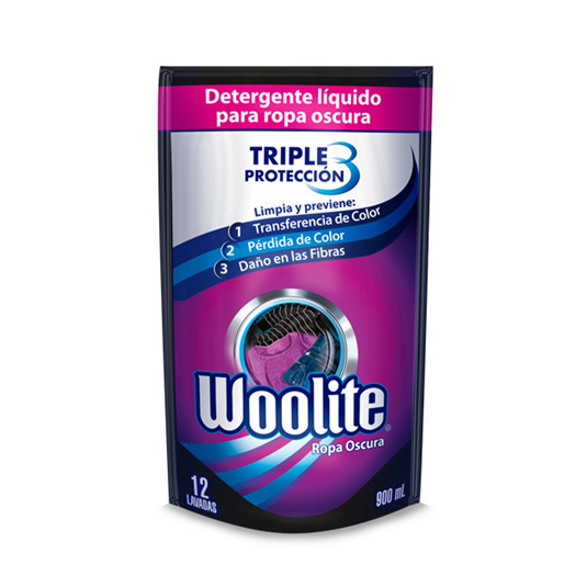 Woolite Detergente Liquido Ropa Oscura 900 Ml.