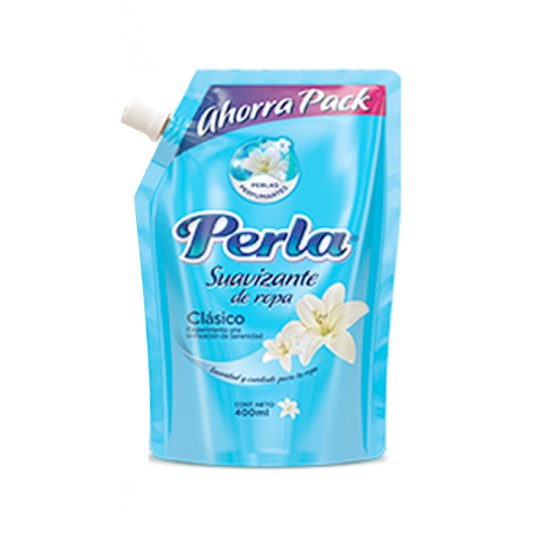 Suavizante Perla Primavera Floral Doypack 400 Ml