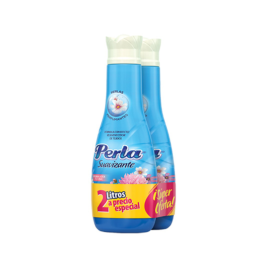 Suavizanteperla Primavera Floral Precio Especial Bipack 2 L