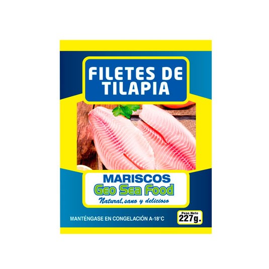 Filetes De Tilapia Geo Sea Food 227 Gr