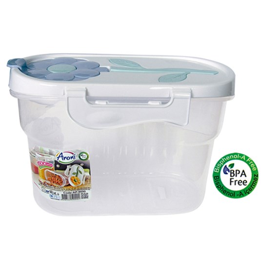 Contenedor Con Tapa Titiz Flor 1200Ml Ap-9090