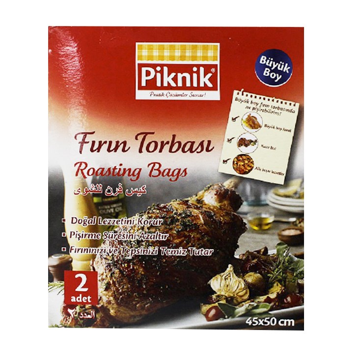 Piknik Bolsa p/hornear Pavo 45x50cm 4dp.x 48p