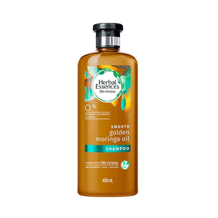 Shampoo Biorenew Aceite Morin Herbal Essences