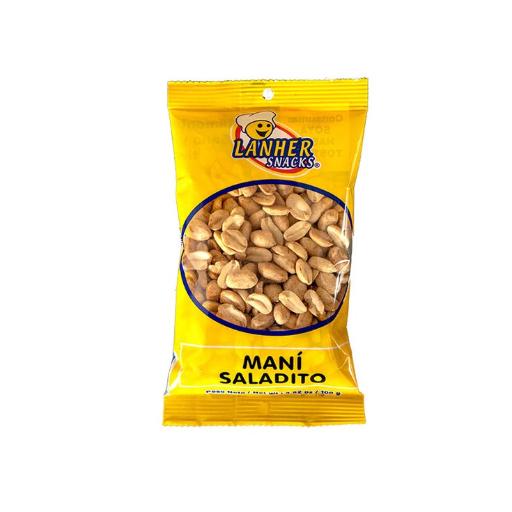 Maní Saldito Lanher Snacks 100 Gr Maní Saldito Lanher Snacks 100 Gr