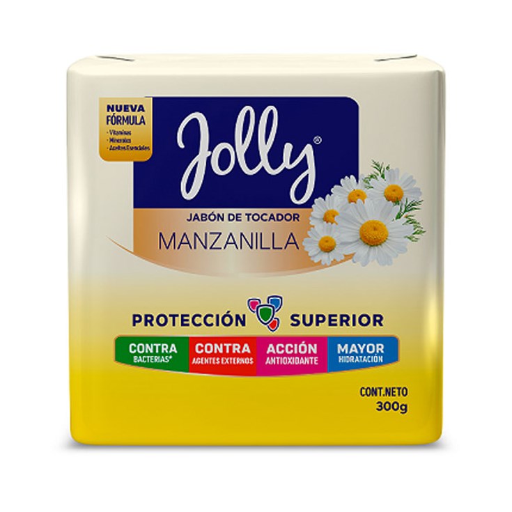 Tripack Jabon Manzanilla Jolly 300 Gr