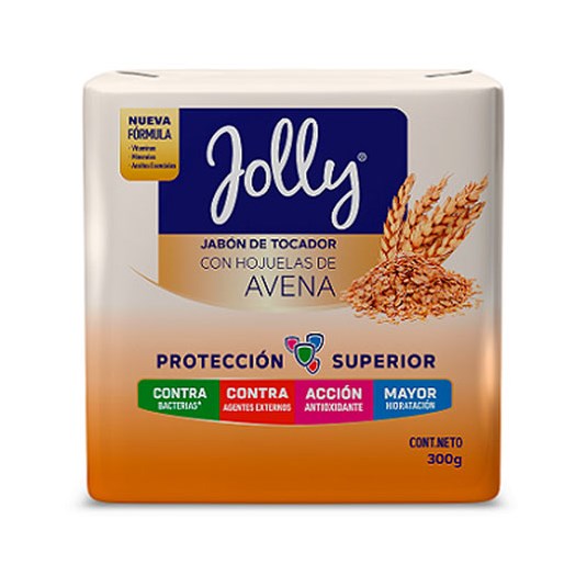 Tripack Jabon Avena Jolly 300 Gr