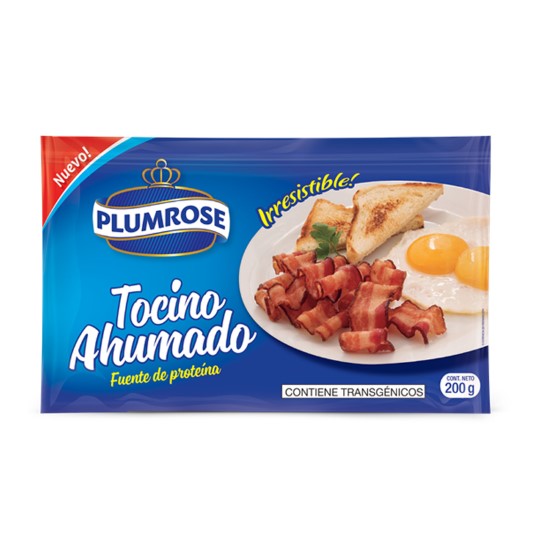 Tocino Ahumado Plumrose 200 Gr.