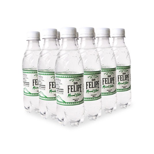 Pack X 12 Agua Con Gas San Felipe Pague 10 Ll