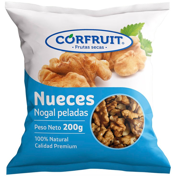 Nueces Nogal Peladas Corfruit 200 Gr