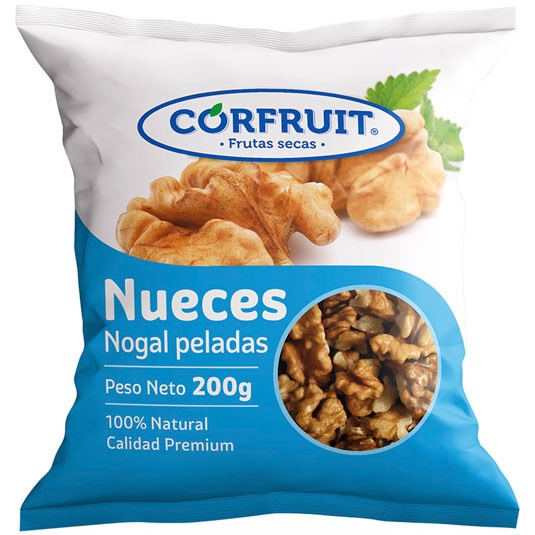 Nueces Nogal Peladas Corfruit 200 Gr