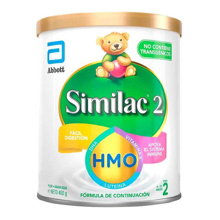 Formula De Continuación Similac 2 Hmo 400 Gr