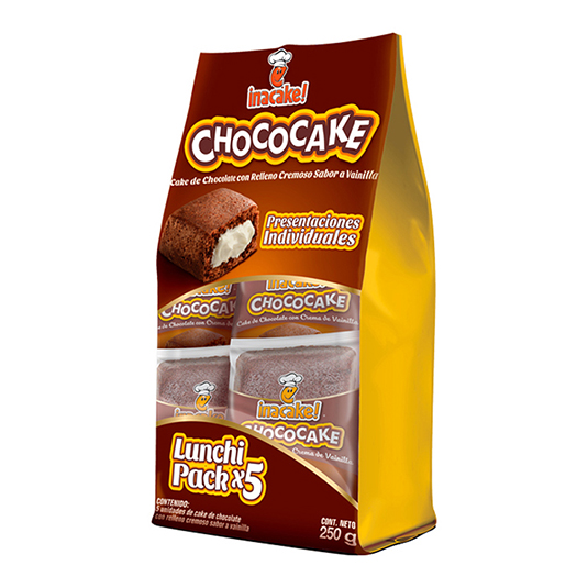 Inacake Pack Lunchi Chococake 250 Gr